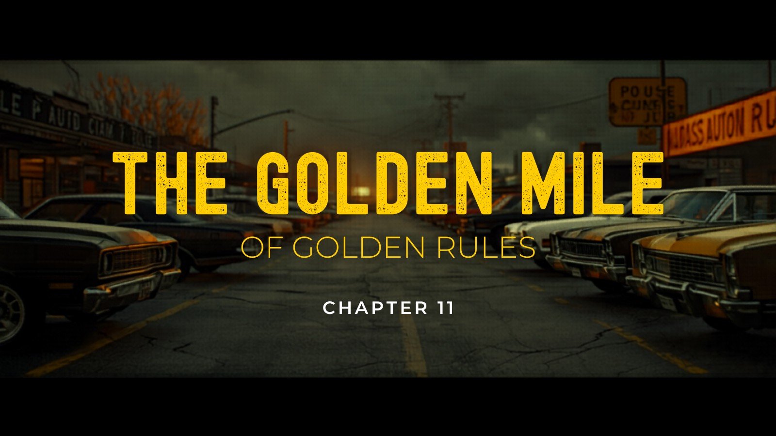 The Golden Mile of Golden Rules